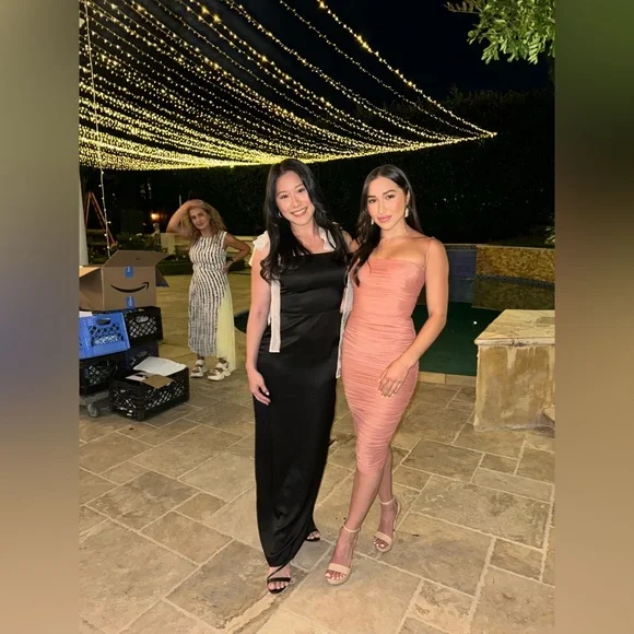 House of CB Blush Pink Strapless Dress - Picture 5 of 5